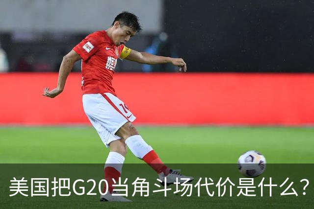 美国把G20当角斗场代价是什么？